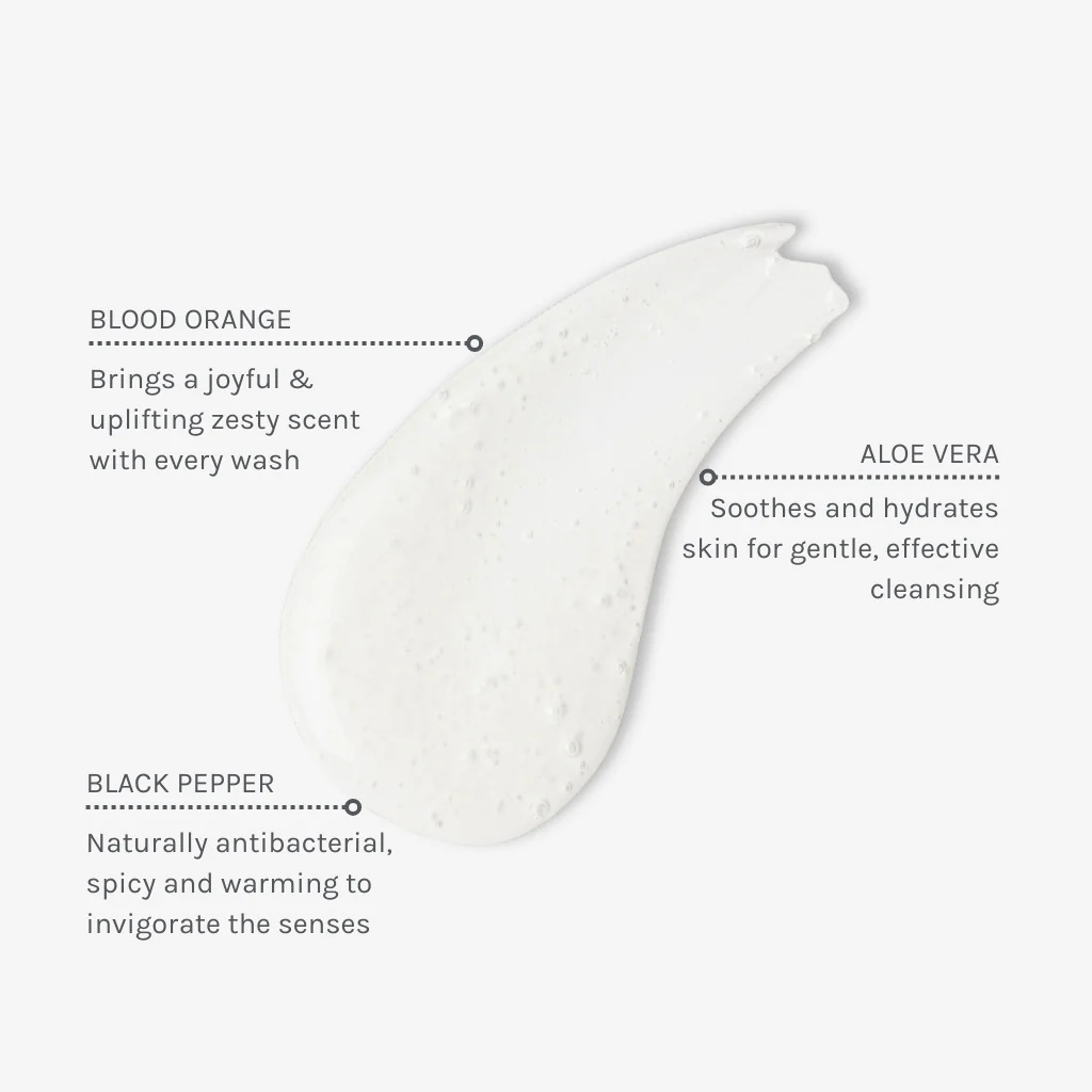 African Orange Aromatic Hand & Body Wash - Image 4